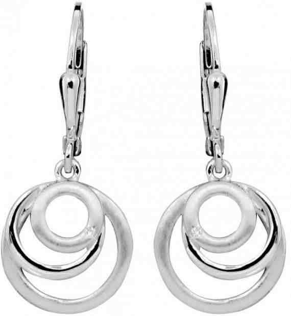 Art Diamond Stříbrné náušnice s diamanty DAGUC1261 + 2 měsíce na vrácení zboží