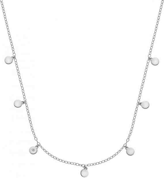 Hot Diamonds Stříbrný náhrdelník s diamantem Monsoon DN136 + 2 měsíce na vrácení zboží