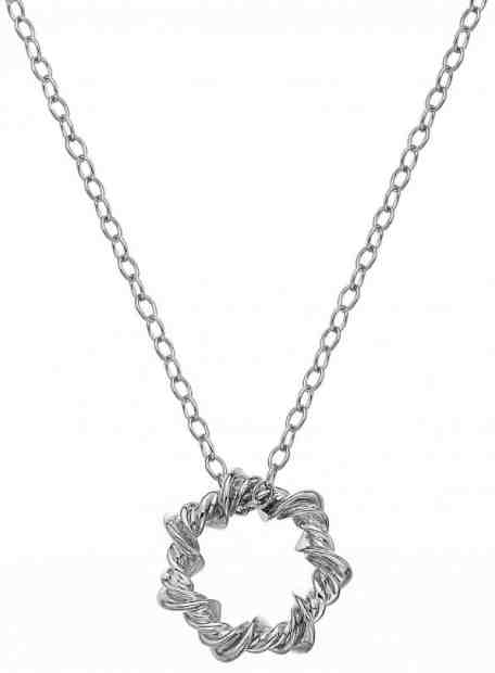 Hot Diamonds Stříbrný náhrdelník s diamantem Vine DP752 + 2 měsíce na vrácení zboží