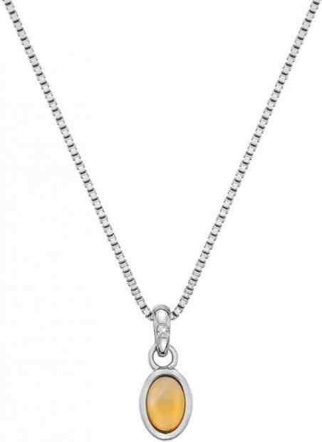 Hot Diamonds Stříbrný náhrdelník pro narozené v listopadu Birthstone DP764 + 2 měsíce na vrácení zboží