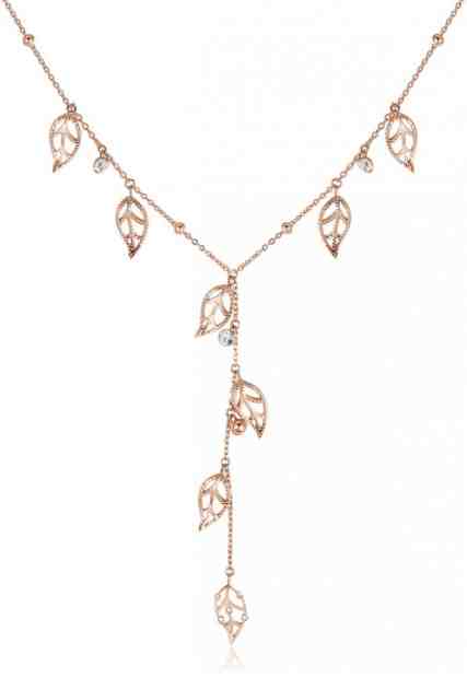 Brosway Stylový náhrdelník Leaves for Life BVS04 + 2 měsíce na vrácení zboží