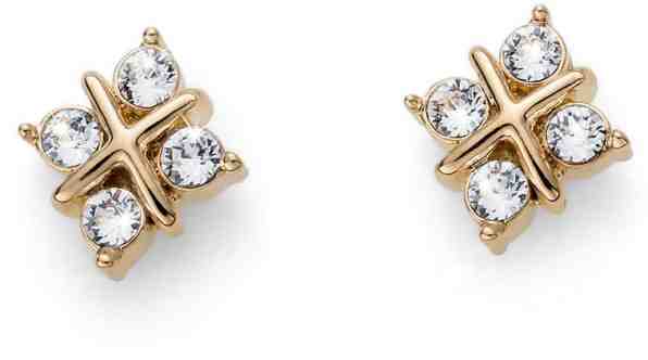 Oliver Weber Pozlacené třpytivé náušnice Digi 22831G + 2 měsíce na vrácení zboží