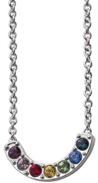 Oliver Weber Pestrobarevný náhrdelník Rainbow Smile 12029 + 2 měsíce na vrácení zboží