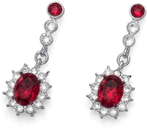 Oliver Weber Luxusní třpytivé náušnice Princess 22834 208 + 2 měsíce na vrácení zboží