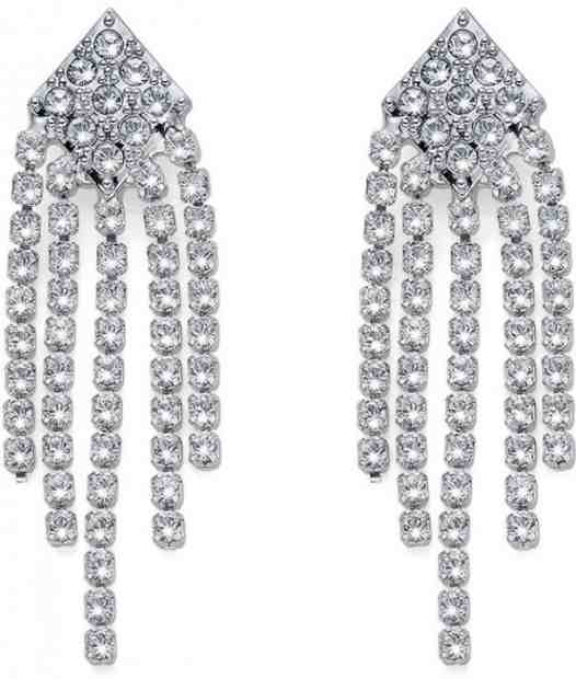 Oliver Weber Luxusní třpytivé náušnice Waterfall 22839 + 2 měsíce na vrácení zboží