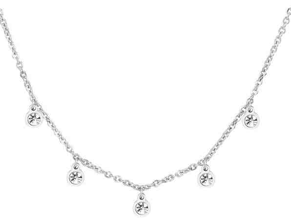 S`Agapõ Třpytivý ocelový náhrdelník Luce SCE01 + 2 měsíce na vrácení zboží