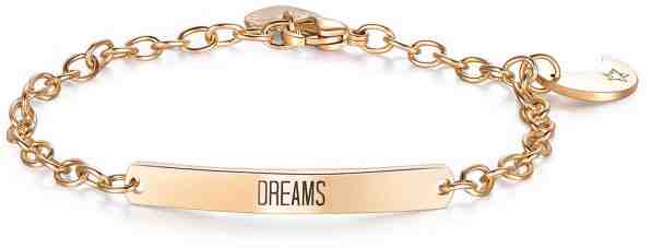 S`Agapõ Ocelový náramek Happy Dreams SHAF12 + 2 měsíce na vrácení zboží
