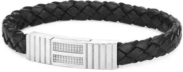 S`Agapõ Pánský kožený náramek s krystaly Legacy SLC14 21 cm + 2 měsíce na vrácení zboží