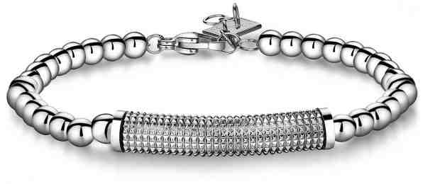 S`Agapõ Pánský ocelový náramek Nemesis SNE13 + 2 měsíce na vrácení zboží