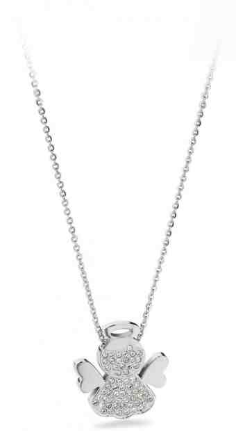 S`Agapõ Ocelový náhrdelník Angels SNG05 + 2 měsíce na vrácení zboží