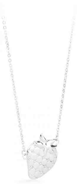 S`Agapõ Ocelový náhrdelník s jahodou Sweet SWE05 + 2 měsíce na vrácení zboží