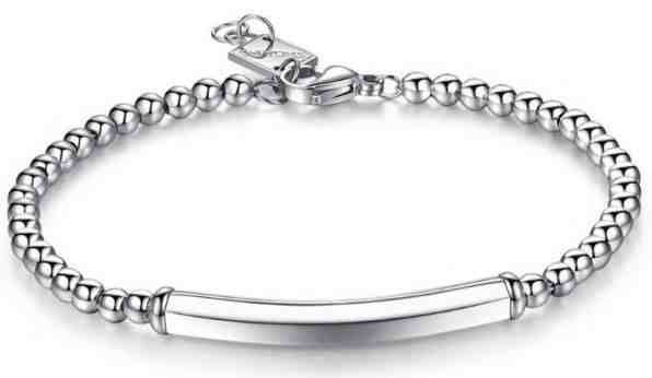 S`Agapõ Pánský ocelový náramek Nemesis SNE17 + 2 měsíce na vrácení zboží