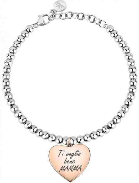 Morellato Bicolor kuličkový náramek se srdíčkem SOR21 + 2 měsíce na vrácení zboží