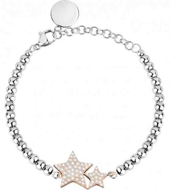 Morellato Bicolor kuličkový náramek Hvězdičky SOR23 + 2 měsíce na vrácení zboží