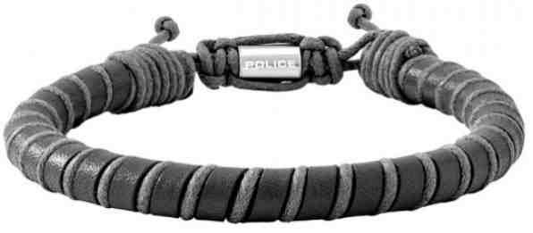 Police Pánský kožený náramek Siem PJ26486BLB/01 + 2 měsíce na vrácení zboží