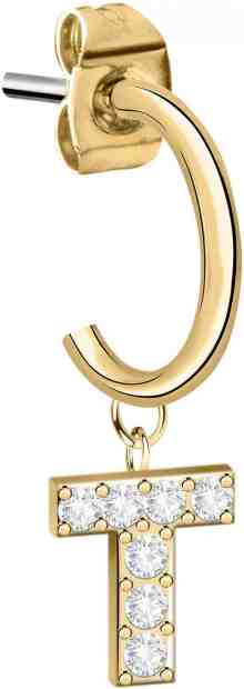 La Petite Story Single náušnice "T" LPS02ARQ78 + 2 měsíce na vrácení zboží