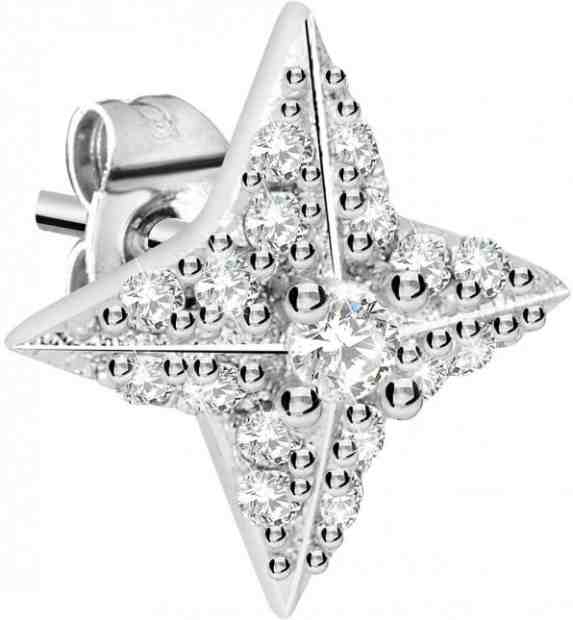 La Petite Story Single náušnice se zirkony LPS02ARQ12 + 2 měsíce na vrácení zboží