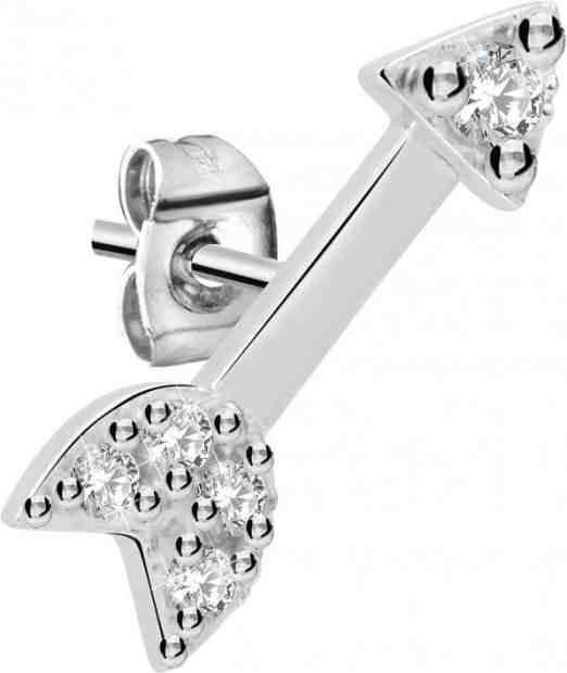 La Petite Story Single náušnice šíp stříbrný LPS02ARQ02 + 2 měsíce na vrácení zboží