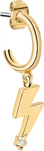 La Petite Story Single půlkruhová náušnice Blesk LPS02ARQ35 + 2 měsíce na vrácení zboží