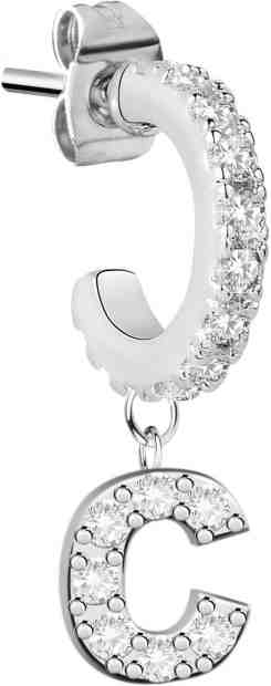 La Petite Story Single půlkruhová náušnice "C" LPS02ARQ49 + 2 měsíce na vrácení zboží