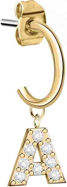 La Petite Story Single půlkruhová náušnice "A" LPS02ARQ74 + 2 měsíce na vrácení zboží