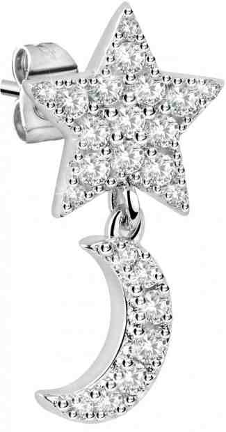 La Petite Story Single náušnice měsíc a hvězda LPS02ARQ30 + 2 měsíce na vrácení zboží