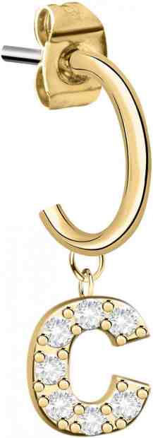 La Petite Story Single náušnice "C" LPS02ARQ50 + 2 měsíce na vrácení zboží