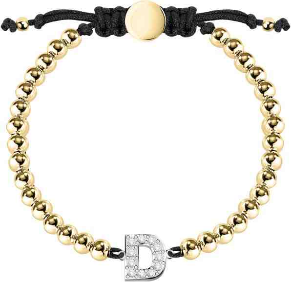 La Petite Story Bicolor náramek s písmenkem "D" LPS05ARR10 + 2 měsíce na vrácení zboží