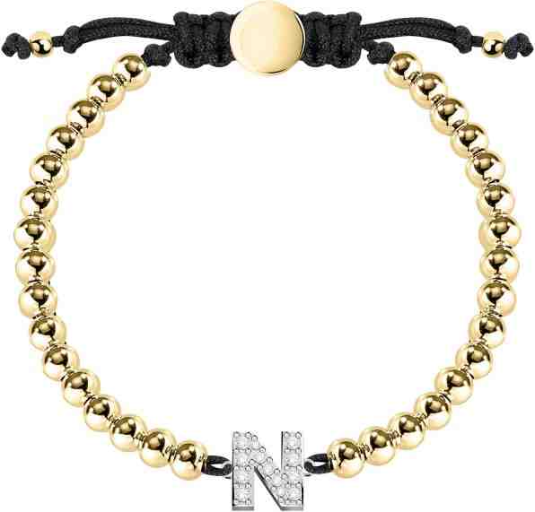 La Petite Story Bicolor náramek s písmenkem "N" LPS05ARR17 + 2 měsíce na vrácení zboží