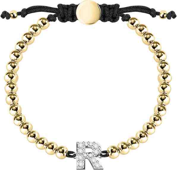 La Petite Story Bicolor náramek s písmenkem "R" LPS05ARR20 + 2 měsíce na vrácení zboží