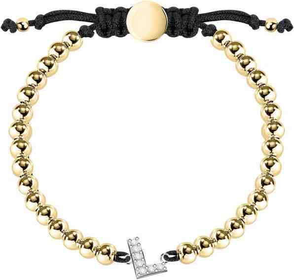 La Petite Story Bicolor náramek s písmenkem "L" LPS05ARR15 + 2 měsíce na vrácení zboží