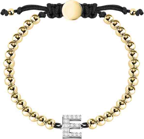 La Petite Story Bicolor náramek s písmenkem "E" LPS05ARR11 + 2 měsíce na vrácení zboží