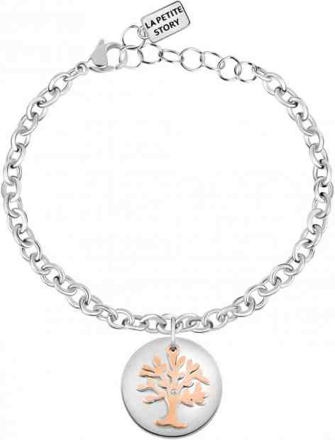 La Petite Story Bicolor náramek s ozdobou Strom života LPS05APY05 + 2 měsíce na vrácení zboží