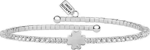 La Petite Story Třpytivý ocelový náramek pro štěstí LPS05AQC04 + 2 měsíce na vrácení zboží