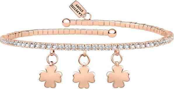 La Petite Story Třpytivý bronzový náramek pro štěstí LPS05AQC12 + 2 měsíce na vrácení zboží