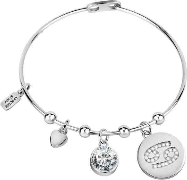 La Petite Story Elegantní pevný náramek Rak LPS05ARR28 + 2 měsíce na vrácení zboží