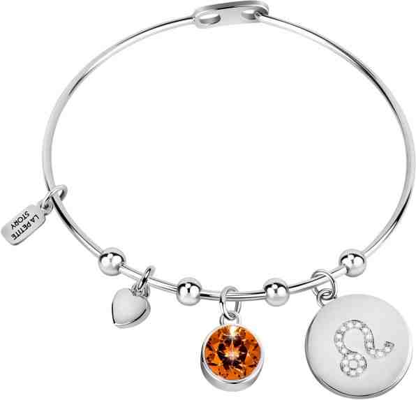 La Petite Story Elegantní pevný náramek Lev LPS05ARR31 + 2 měsíce na vrácení zboží