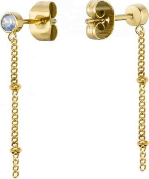 Rosefield Dlouhé pozlacené náušnice Raye JCSSCG-J255 + 2 měsíce na vrácení zboží