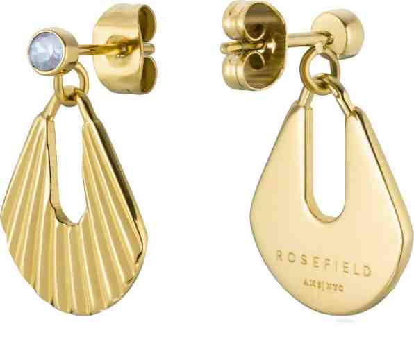 Rosefield Originální pozlacené náušnice Raye JSSSCG-J256 + 2 měsíce na vrácení zboží