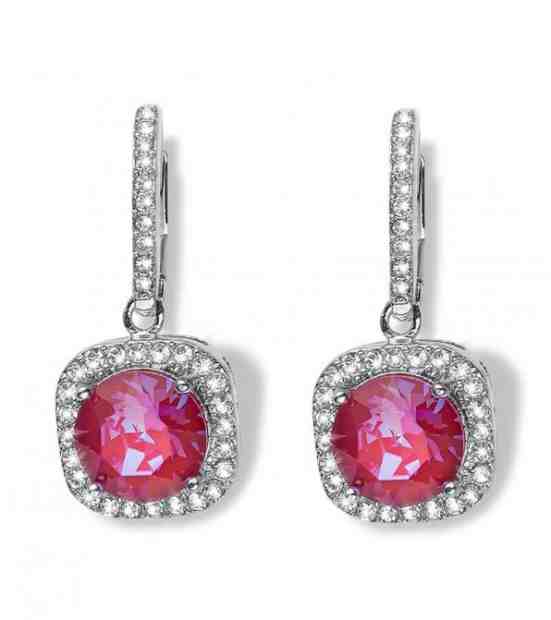 Oliver Weber Okouzlující náušnice s krystalem Precioso 22867R 107 + 2 měsíce na vrácení zboží