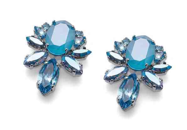 Oliver Weber Oslňující náušnice s krystaly Mare 22905 BLU + 2 měsíce na vrácení zboží