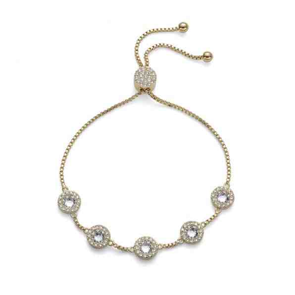 Oliver Weber Pozlacený náramek Loco 32252G 001 + 2 měsíce na vrácení zboží