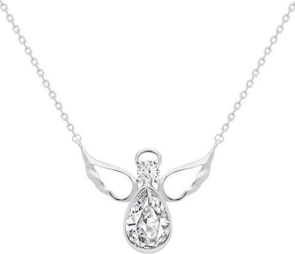 Preciosa Stříbrný náhrdelník Angelic Faith 5292 00 (řetízek, přívěsek) 40 cm + 2 měsíce na vrácení zboží
