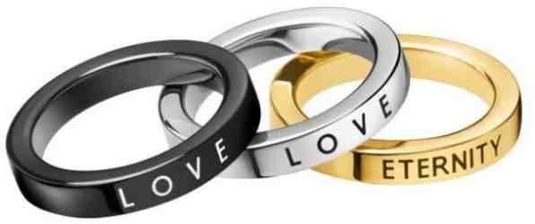 Calvin Klein Sada prstenů 3v1 Hook KJ06JR3901 - SLEVA + 2 měsíce na vrácení zboží