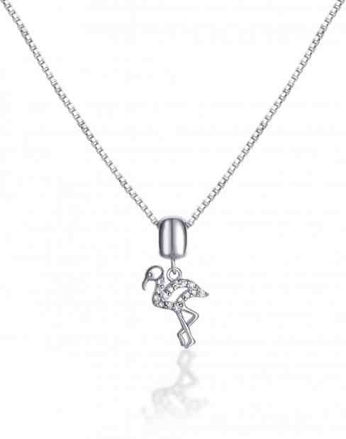 JVD Stříbrný přívěsek Plameňák SVLP0330X75BI00 + 2 měsíce na vrácení zboží