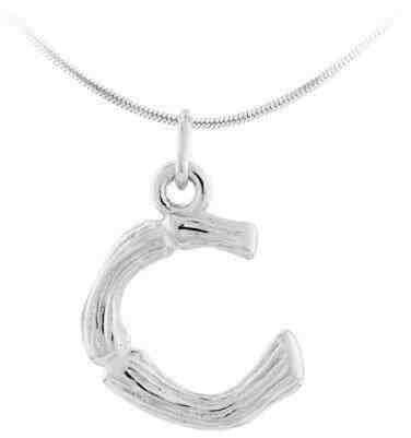 JVD Stříbrný přívěsek písmeno "C" SVLP0486XH2000C + 2 měsíce na vrácení zboží