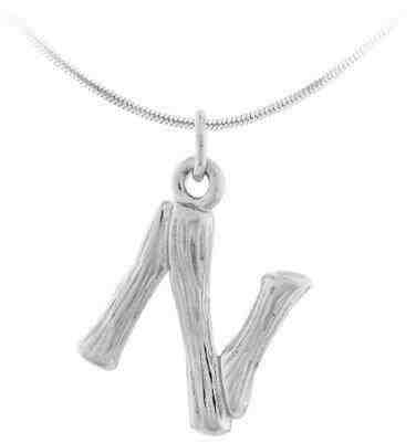 JVD Stříbrný přívěsek písmeno "N" SVLP0486XH2000N + 2 měsíce na vrácení zboží