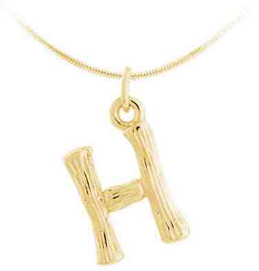 JVD Pozlacený stříbrný přívěsek písmeno "H" SVLP0486XH2GO0H + 2 měsíce na vrácení zboží