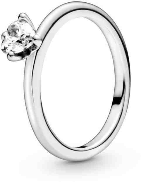 Pandora Stříbrný prsten se srdíčkem 198691C01 56 mm + 2 měsíce na vrácení zboží