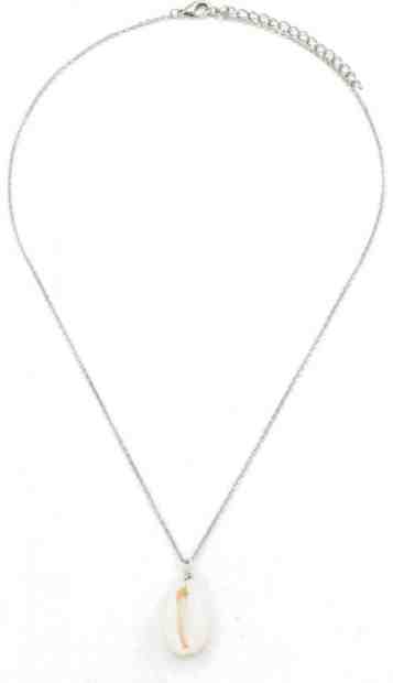 JVD Ocelový náhrdelník s mušlí SSSN0024S20BI00 + 2 měsíce na vrácení zboží